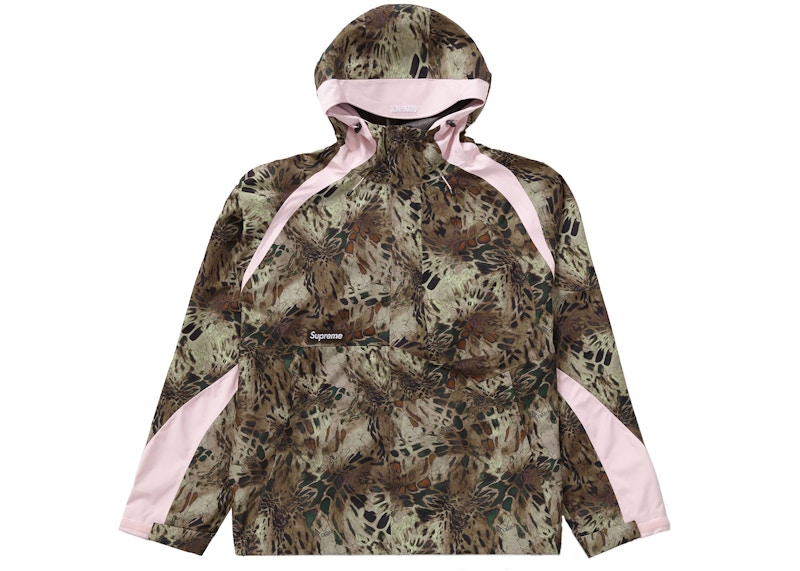 Buy Supreme x Stone Island Reactive Ice Camo Ripstop Jacket Tan