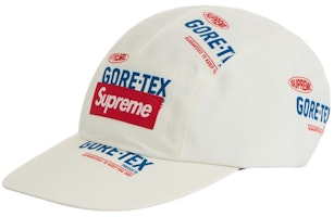 Supreme x GORE-TEX Polartec Long Bill Camp Cap Natural Logos Supreme x GORE-TEX Polartec Long Bill Camp Cap Natural Logos