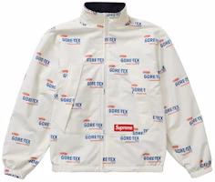 Supreme x GORE-TEX Reversible Polartec Lined Jacket Natural Logos Supreme x GORE-TEX Reversible Polartec Lined Jacket Natural Logos