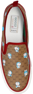 (Women) Gucci x Doraemon GG Sneakers 'Brown Red' 655024-2TU30-8968 Shop (Women) Gucci x Doraemon GG Sneakers 'Brown Red' 655024-2TU30-8968