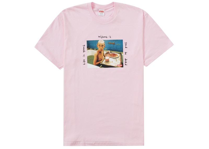 Buy Supreme x Gummo 浴缸T恤 '浅粉色'