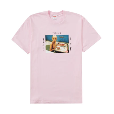 Supreme x Gummo Bathtub Tee 'Light Pink'