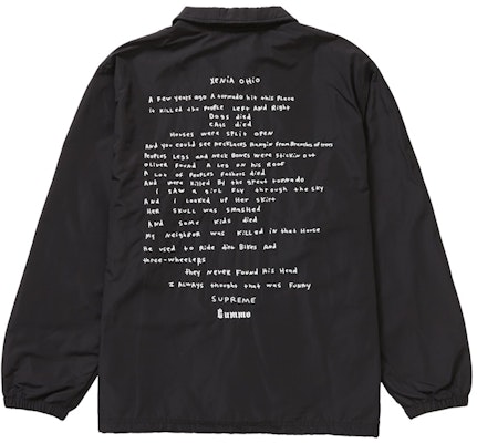 Jaket Hitam Kolaborasi Supreme x Gummo 'Black' Lookbook Jaket Hitam Kolaborasi Supreme x Gummo 'Black'