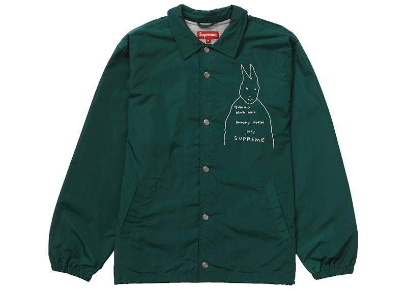 Supreme x Gummo Coaches Jacket 'Dark Green'