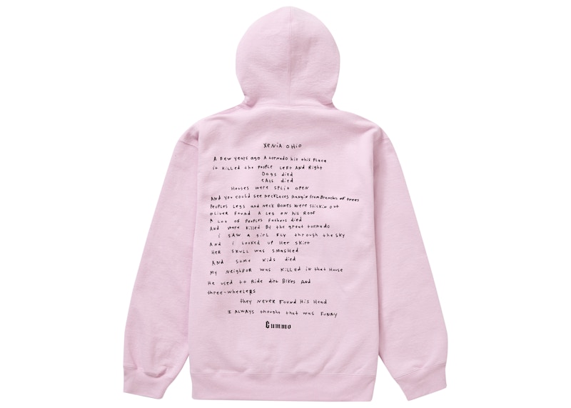 Supreme Gummo Hooded Sweatshirt 'Pale Pink' 圖 2