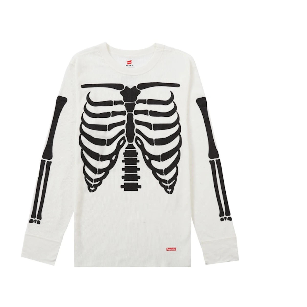 Supreme x Hanes Bones Thermal Crew Mサイズ Supreme x Hanes Bones Thermal Crew (1 Pack) (FW21) 'Natural