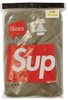 Supreme x Hanes Tank Top Tanpa Tag (3 Pack) Warna Olive Order Supreme x Hanes Tank Top Tanpa Tag (3 Pack) Warna Olive