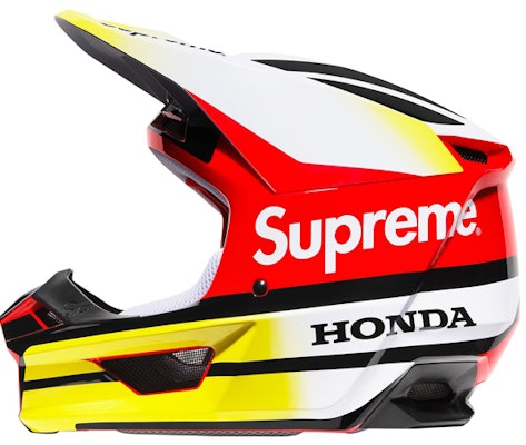 Supreme x Honda x Fox Racing Yellow Red Motorcycle Helmet Unisex Collab SUP-FW19-707 Order Supreme x Honda x Fox Racing Yellow Red Motorcycle Helmet Unisex Collab SUP-FW19-707