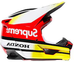 Purchase Supreme x Honda x Fox Racing Yellow Red Motorcycle Helmet Unisex Collab SUP-FW19-707