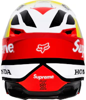 Sizing Supreme x Honda x Fox Racing Yellow Red Motorcycle Helmet Unisex Collab SUP-FW19-707