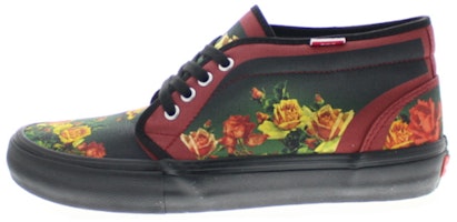 Supreme x Jean Paul Gaultier x Vans Chukka 95 'Burgundy Floral' VN0A49G2T5S Supreme x Jean Paul Gaultier x Vans Chukka 95 'Burgundy Floral' VN0A49G2T5S