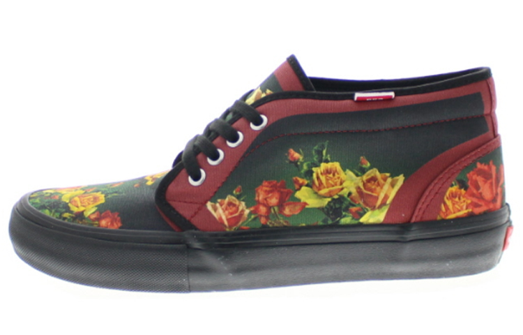 Supreme x Jean Paul Gaultier x Vans Chukka 95 'Burgundy Floral' VN0A49G2T5S