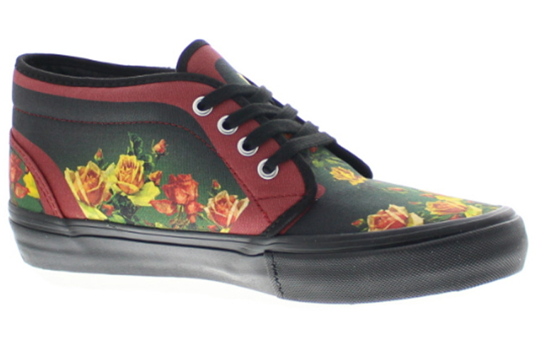 Order Supreme x Jean Paul Gaultier x Vans Chukka 95 'Floral Burdeos' VN0A49G2T5S
