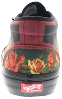 Shop Supreme x JPG x Vans チャッカ'95 バーガンディ花柄 VN0A49G2T5S