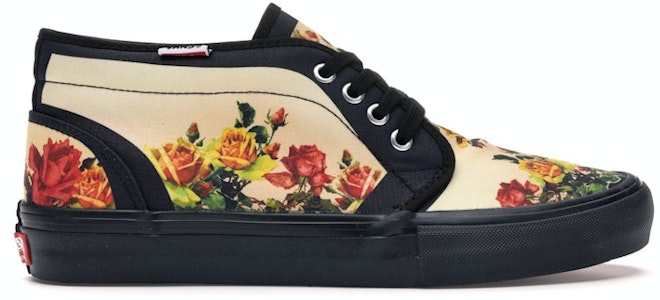 Supreme x Jean Paul Gaultier x Vans Motif Bunga Chukka Pro Hitam VN0A49G20 Buy Supreme x Jean Paul Gaultier x Vans Motif Bunga Chukka Pro Hitam VN0A49G20