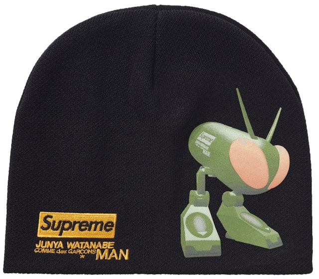 supreme-x-junya-watanabe-x-cdg-man-beanie-black
