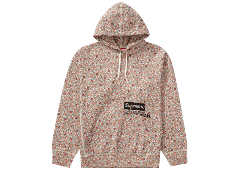 Buy Supreme x JUNYA WATANABE x CDG MAN 粉紅花卉連帽衫