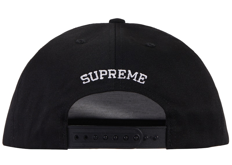 Order Supreme x JUNYA WATANABE x CDG MAN Nature 5-Panel Hat Black