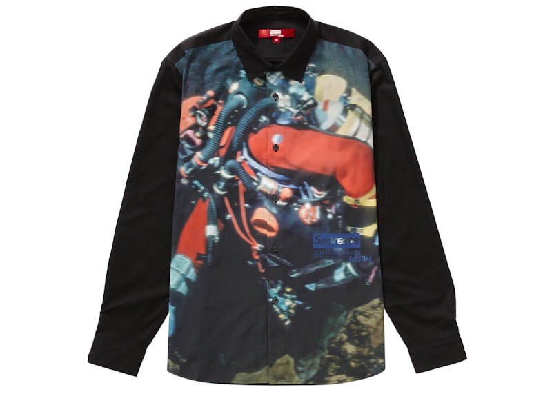 Supreme x JUNYA WATANABE x CDG MAN Nature Shirt Black