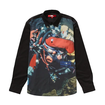 Supreme x JUNYA WATANABE x CDG MAN Nature Shirt Black