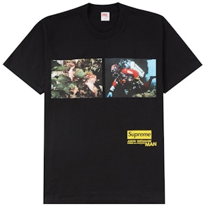 Supreme x JUNYA WATANABE x CDG MAN Camiseta Nature Negra Buy Supreme x JUNYA WATANABE x CDG MAN Camiseta Nature Negra