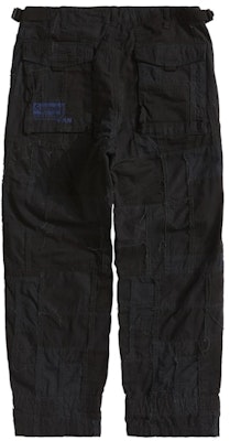 Supreme x JUNYA WATANABE x CDG MAN Celana Cargo Patchwork Hitam Buy Supreme x JUNYA WATANABE x CDG MAN Celana Cargo Patchwork Hitam