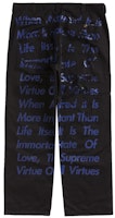 Supreme x JUNYA WATANABE x CDG MAN Printed Work Pant Black Supreme x JUNYA WATANABE x CDG MAN Printed Work Pant Black