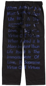 슈프림 x 준야 와타나베 x 꼼데가르송 남성 프린트 워크 팬츠 블랙
Buy 슈프림 x 준야 와타나베 x 꼼데가르송 남성 프린트 워크 팬츠 블랙