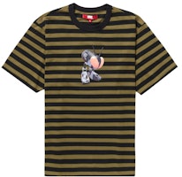 Supreme x JUNYA WATANABE x CDG MAN Stripe S/S Top Black