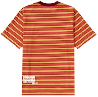 至高聯名JUNYA WATANABE x CDG MAN條紋短袖上衣 深紅色 Order 至高聯名JUNYA WATANABE x CDG MAN條紋短袖上衣 深紅色