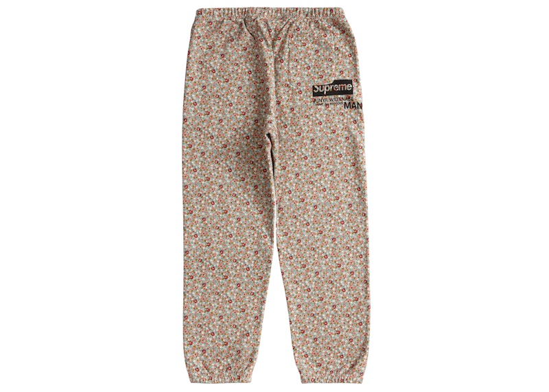 Buy Supreme x JUNYA WATANABE x CDG MAN Pantalón Deportivo Rosa Flores
