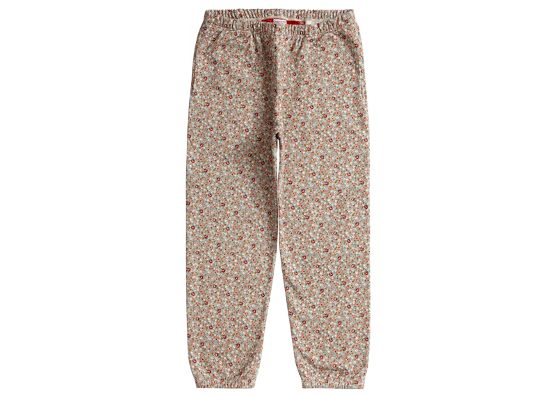 Order Supreme x JUNYA WATANABE x CDG MAN Pantalón Deportivo Rosa Flores
