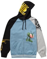 Supreme x JUNYA WATANABE x CDG MAN 拉链连帽衫 灰蓝色 Order Supreme x JUNYA WATANABE x CDG MAN 拉链连帽衫 灰蓝色