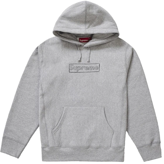 supreme-kaws-chalk-logo-hooded-sweatshirt-heather-grey
