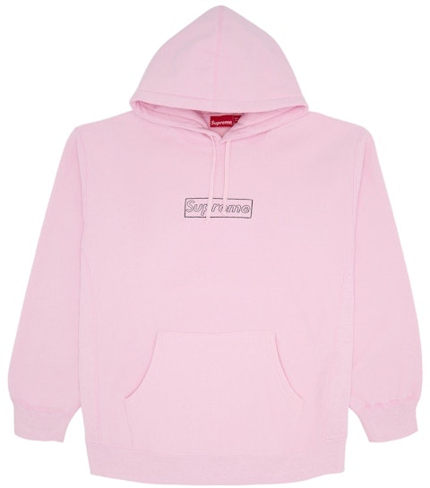 supreme-kaws-chalk-logo-hooded-sweatshirt-light-pink