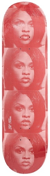 supreme-x-lil-kim-skateboard-deck-red