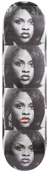 supreme-x-lil-kim-skateboard-deck-silver