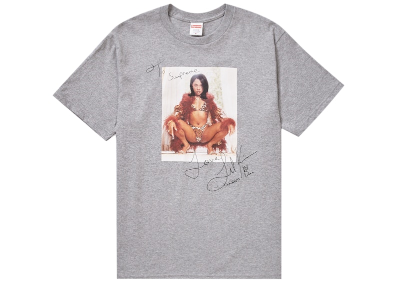 Buy Supreme x Lil Kim 短袖T恤 '灰麻色'
