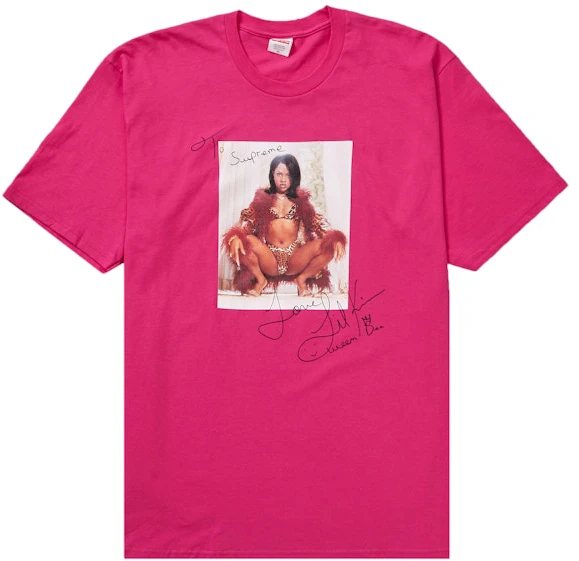 supreme-x-lil-kim-tee-pink