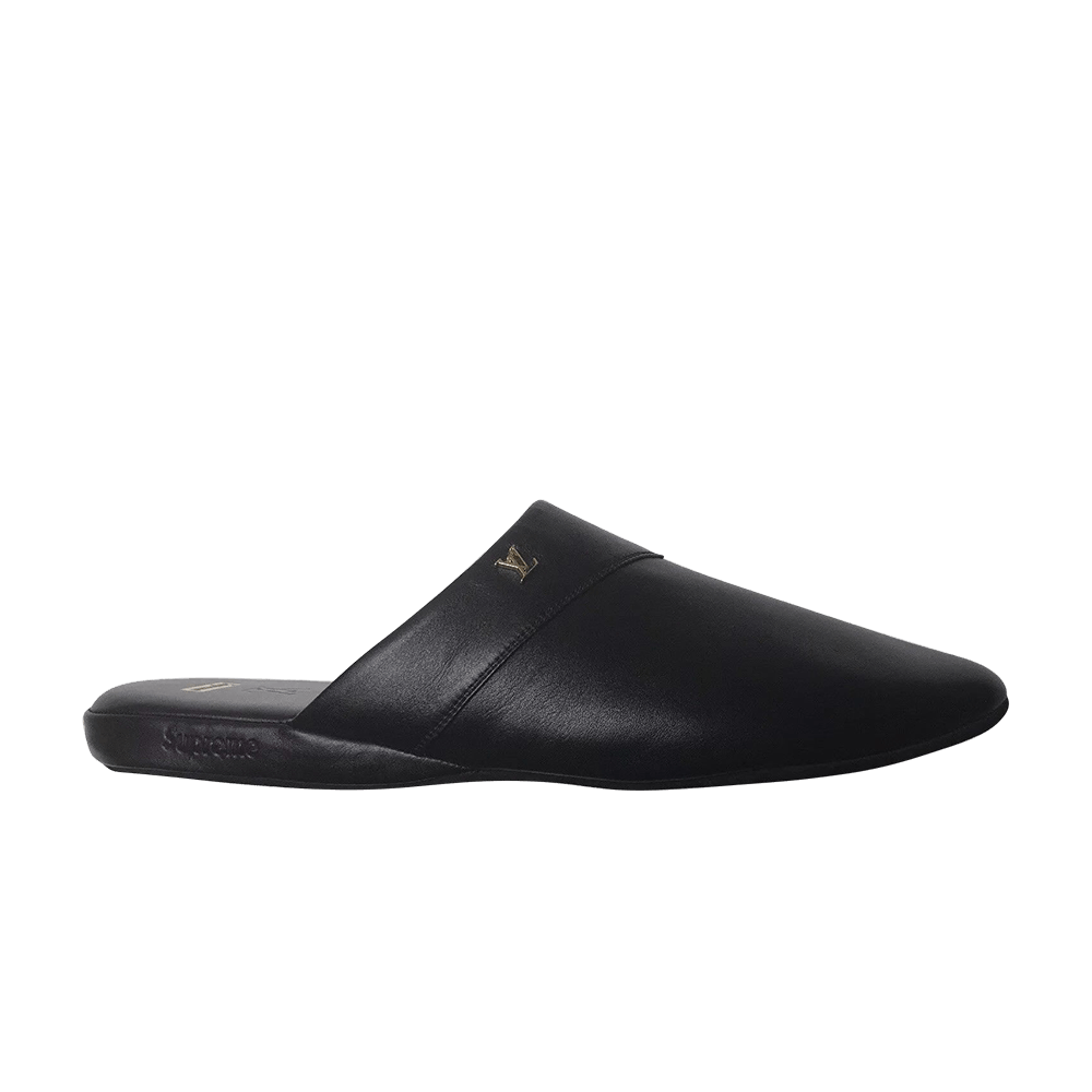 Supreme x Louis Vuitton Hugh Slippers 'Black' FA0157BLACK