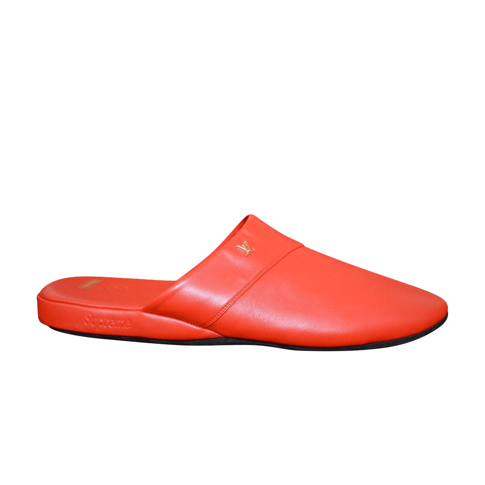 Buy Supreme 联名 Louis Vuitton 红色 Hugh 拖鞋 FA0157RED