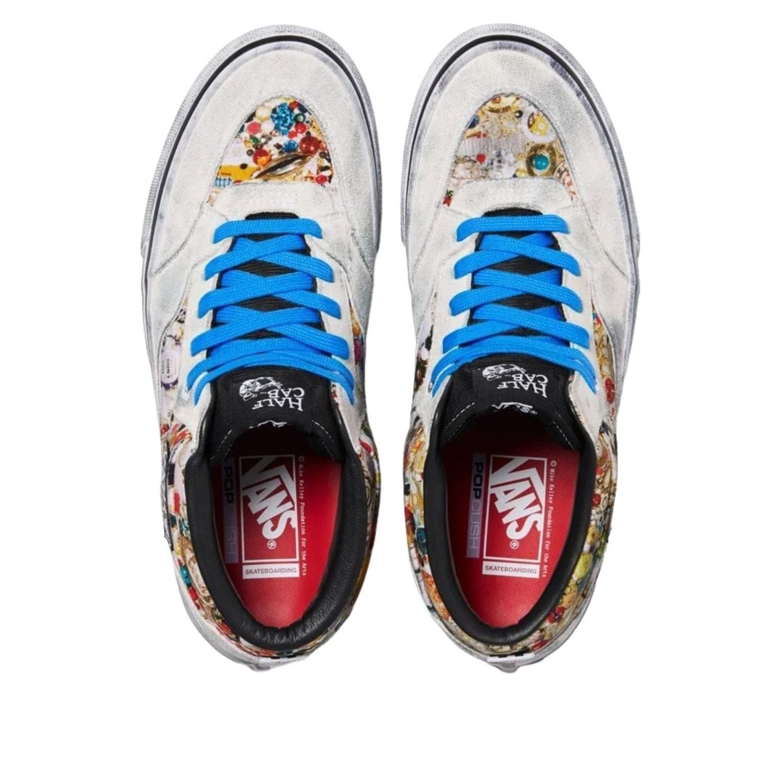 Lookbook Supreme x Mike Kelley x Vans 半卡帆布鞋 ''白色'' 00005-1002600SXMKXH-WHIT VN00112HNTR