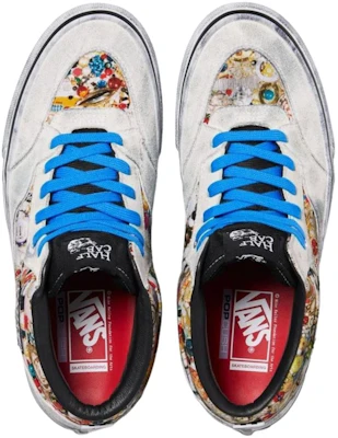 Supreme x Mike Kelley x Vans 半卡帆布鞋 ''白色'' 00005-1002600SXMKXH-WHIT VN00112HNTR Lookbook Supreme x Mike Kelley x Vans 半卡帆布鞋 ''白色'' 00005-1002600SXMKXH-WHIT VN00112HNTR