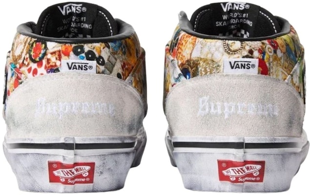 Supreme x Mike Kelley x Vans 半卡帆布鞋 ''白色'' 00005-1002600SXMKXH-WHIT VN00112HNTR Purchase Supreme x Mike Kelley x Vans 半卡帆布鞋 ''白色'' 00005-1002600SXMKXH-WHIT VN00112HNTR