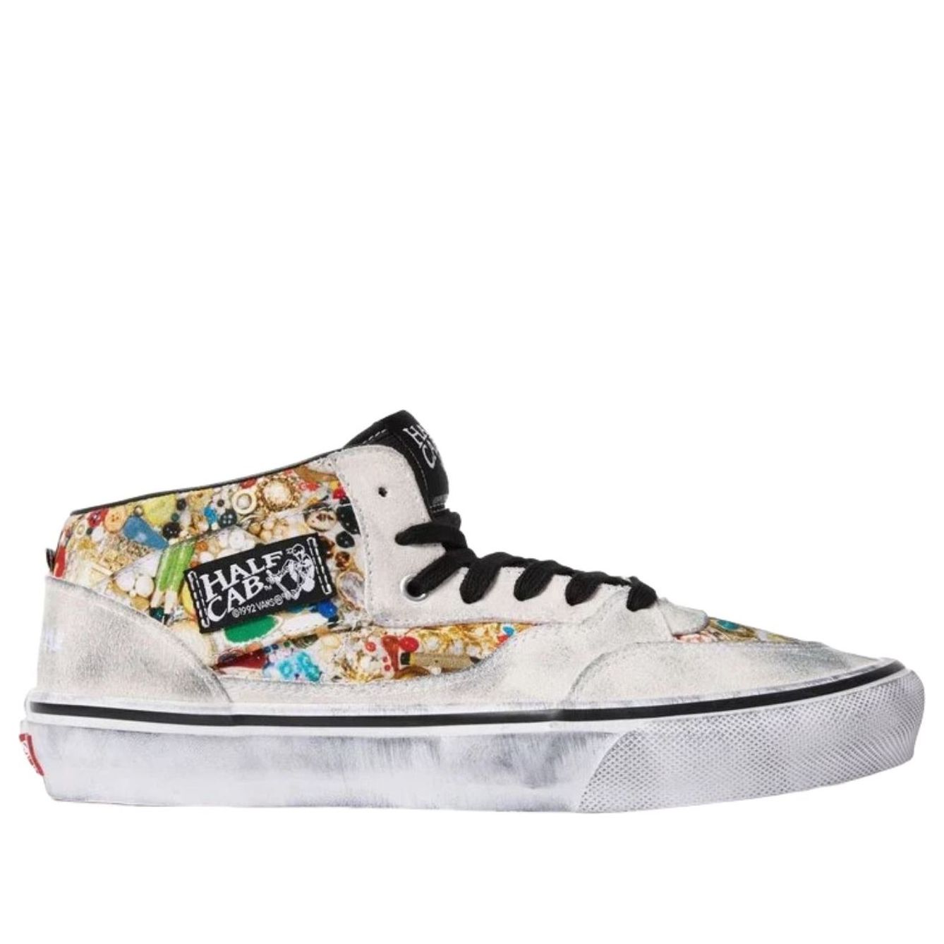 Details for Supreme x Mike Kelley x Vans 半卡帆布鞋 ''白色'' 00005-1002600SXMKXH-WHIT VN00112HNTR