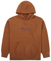 Supreme x Missoni Hooded Sweatshirt Brown Supreme x Missoni Hooded Sweatshirt Brown