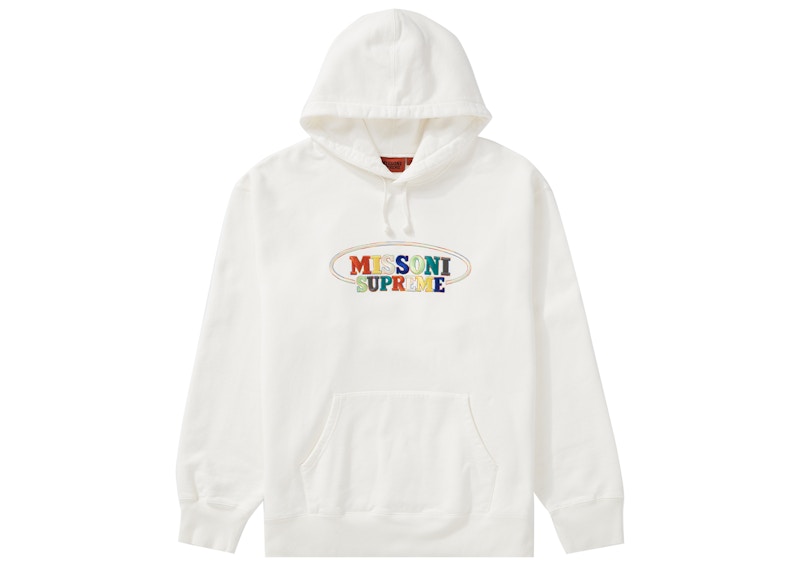 Supreme x Missoni Hooded Sweatshirt White