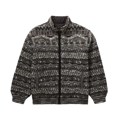 Supreme x Missoni Reversible Knit Jacket Black