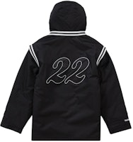 Chaqueta Deportiva Acolchada Supreme x Mitchell & Ness 'Negra' Lookbook Chaqueta Deportiva Acolchada Supreme x Mitchell & Ness 'Negra'