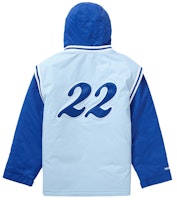 Jaket Olahraga Quilted Supreme x Mitchell & Ness 'Biru Terang' Lookbook Jaket Olahraga Quilted Supreme x Mitchell & Ness 'Biru Terang'